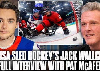 USA Sled Hockey Hero Jack Wallace Joins The Pat McAfee Show After Winning Gold vs Canada USA Sled Hockey Hero Jack Wallace Joins The Pat McAfee Show After Winning Gold vs Canada