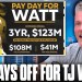 TJ Watt Bet On Himself & It Paid Off BIG | Pat McAfee Show TJ Watt Bet On Himself & It Paid Off BIG | Pat McAfee Show
