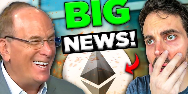 Biggest Ethereum News of the Century (BlackRock Crypto BOMBSHELL) Biggest Ethereum News of the Century (BlackRock Crypto BOMBSHELL)