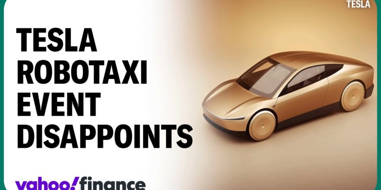 Why this analyst was ‘disappointed’ by Tesla’s robotaxi event Why this analyst was ‘disappointed’ by Tesla’s robotaxi event