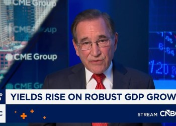 Treasury yields rise on robust GDP growth Treasury yields rise on robust GDP growth