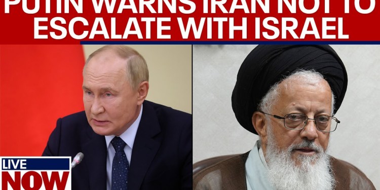 Israel-Hamas war: Russian Pres. Putin warns Iran against major attack on Israel | LiveNOW from FOX Israel-Hamas war: Russian Pres. Putin warns Iran against major attack on Israel | LiveNOW from FOX