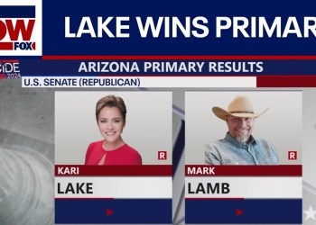 Kari Lake wins primary challenge for Sinema Senate seat | LiveNOW from FOX Kari Lake wins primary challenge for Sinema Senate seat | LiveNOW from FOX