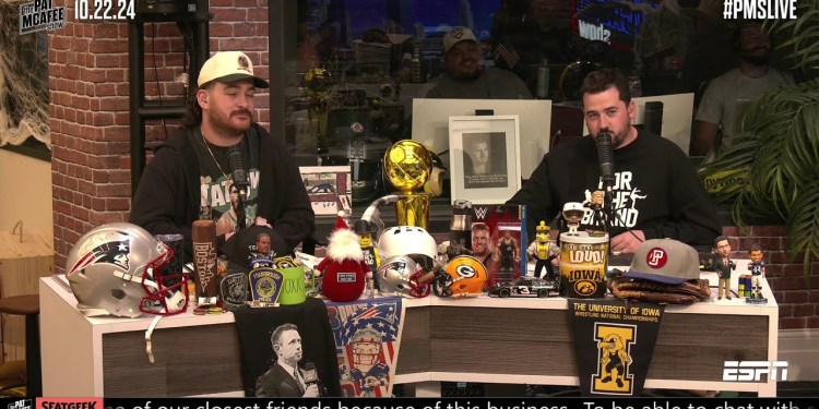 The Pat McAfee Show Live | Tuesday October 22nd 2024 The Pat McAfee Show Live | Tuesday October 22nd 2024