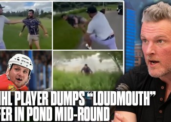 Ex-NHLer Nick Tarnasky Beats Loudmouth Golfer’s Ass, Tosses Him In Pond In Viral Video | Pat McAfee Ex-NHLer Nick Tarnasky Beats Loudmouth Golfer’s Ass, Tosses Him In Pond In Viral Video | Pat McAfee