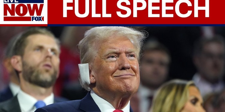 WATCH: Former President Trump FULL SPEECH at the 2024 RNC | LiveNOW FOX WATCH: Former President Trump FULL SPEECH at the 2024 RNC | LiveNOW FOX
