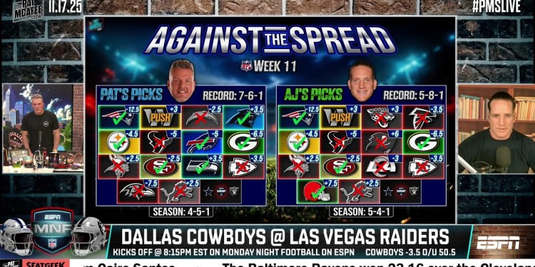 The Pat McAfee Show Live | Monday November 17th 2025 The Pat McAfee Show Live | Monday November 17th 2025