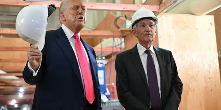 Trump Clashes With Powell During Renovation Project Tour Trump Clashes With Powell During Renovation Project Tour