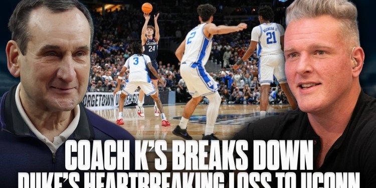 Coach K Breaks Down Duke’s Devastating Loss To UConn | Pat McAfee Show Coach K Breaks Down Duke’s Devastating Loss To UConn | Pat McAfee Show