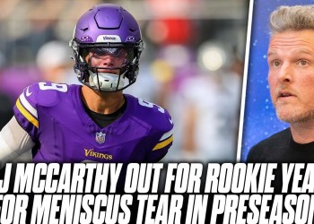 Vikings Screwed Before Season Even Starts?! JJ McCarthy Out For The Year | Pat McAfee Reacts Vikings Screwed Before Season Even Starts?! JJ McCarthy Out For The Year | Pat McAfee Reacts