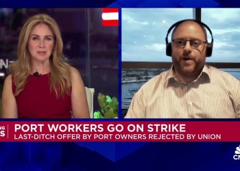 Port strike will push U.S. into a recession if it lasts more than a month: Sea-Intelligence CEO Port strike will push U.S. into a recession if it lasts more than a month: Sea-Intelligence CEO