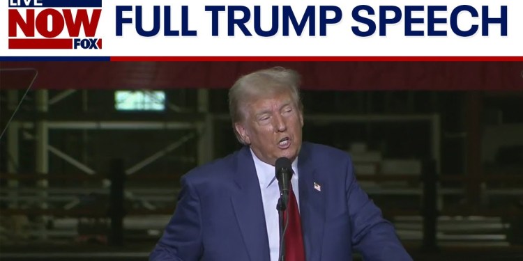 FULL SPEECH: Trump delivers remarks on the economy in Michigan | LiveNOW from FOX FULL SPEECH: Trump delivers remarks on the economy in Michigan | LiveNOW from FOX