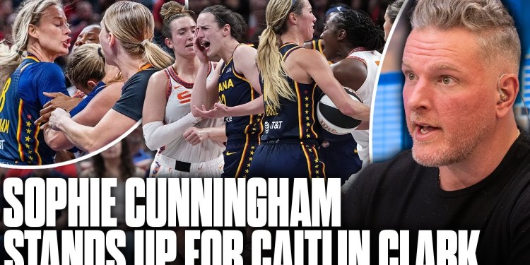 Sophie Cunningham Sticks Up For Caitlin Clark, Ejected After On Court Melee | Pat McAfee Show Sophie Cunningham Sticks Up For Caitlin Clark, Ejected After On Court Melee | Pat McAfee Show