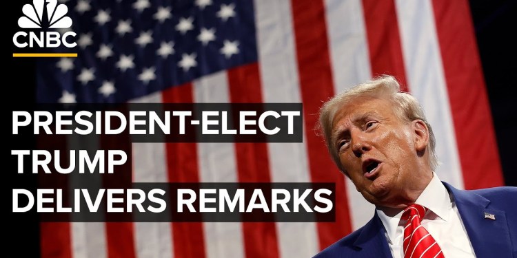 President-elect Donald Trump delivers remarks — 12/16/2024 President-elect Donald Trump delivers remarks — 12/16/2024