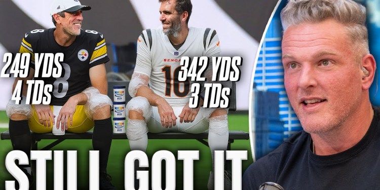 Joe Flacco & Aaron Rodgers Prove They’re Still Slite In IcyHot Bowl Shootout | Pat McAfee Show Joe Flacco & Aaron Rodgers Prove They’re Still Slite In IcyHot Bowl Shootout | Pat McAfee Show