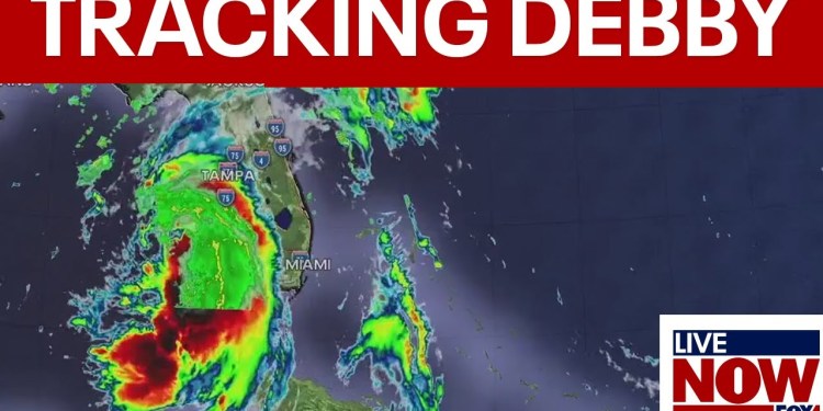 Tropical Strom Debby intensifies, tornado warnings underway | LiveNOW from FOX Tropical Strom Debby intensifies, tornado warnings underway | LiveNOW from FOX