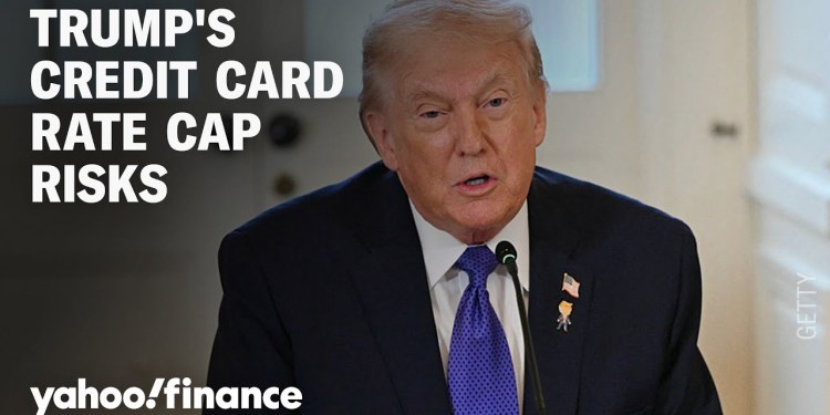 Trump wants a 10% cap on credit card rates, but it could backfire Trump wants a 10% cap on credit card rates, but it could backfire