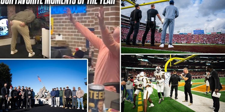 The Pat McAfee Show Cast’s Favorite Moments From The 2025/2026 Football Season The Pat McAfee Show Cast’s Favorite Moments From The 2025/2026 Football Season