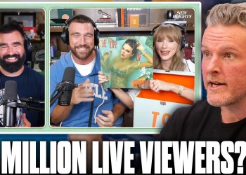 Taylor Swift & The Kelce’s Smash Streaming Records In New Heights Podcast | Pat McAfee Show Taylor Swift & The Kelce’s Smash Streaming Records In New Heights Podcast | Pat McAfee Show