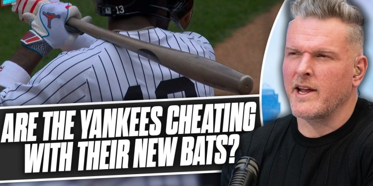 Yankees Accused Of “Blatantly Cheating” After New Bats Lead To 15 Home Runs In 3 Games | Pat McAfee Yankees Accused Of “Blatantly Cheating” After New Bats Lead To 15 Home Runs In 3 Games | Pat McAfee