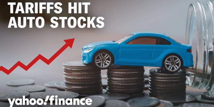 Auto stocks under pressure after Trump announces 25% tariff Auto stocks under pressure after Trump announces 25% tariff