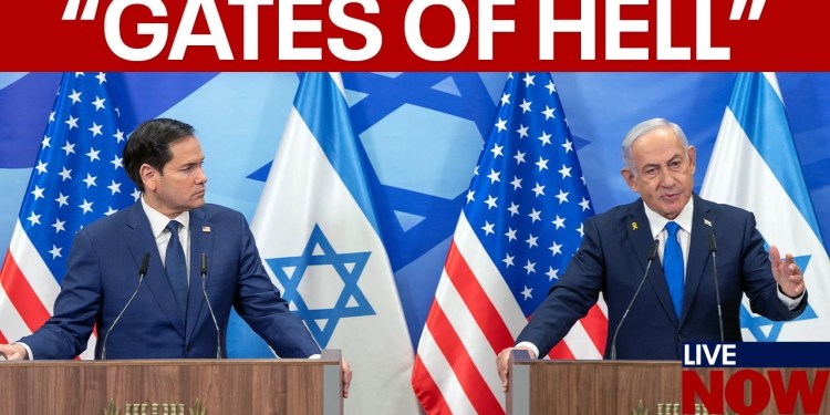 Israeli PM Netanyahu & Sec Rubio threaten attack against Hamas, Iran | LiveNOW from FOX Israeli PM Netanyahu & Sec Rubio threaten attack against Hamas, Iran | LiveNOW from FOX