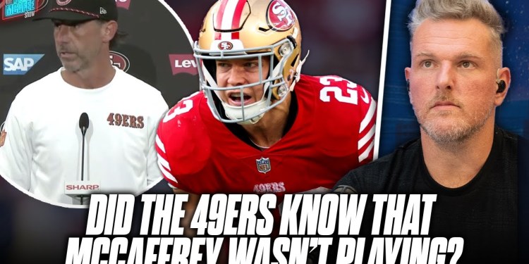 People Are PISSED Christian McCaffrey Was Announced Out 1 Hour Before Game… | Pat McAfee Reacts People Are PISSED Christian McCaffrey Was Announced Out 1 Hour Before Game… | Pat McAfee Reacts