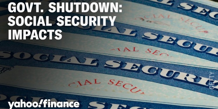 How a government shutdown impacts Social Security How a government shutdown impacts Social Security