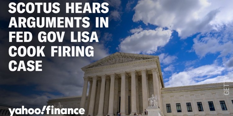US Supreme Court hears arguments in the Fed Gov Lisa Cook’s firing case US Supreme Court hears arguments in the Fed Gov Lisa Cook’s firing case