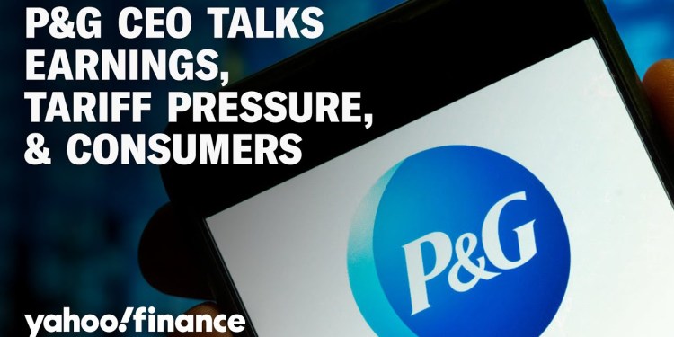 Procter & Gamble CEO warns of price increases due to tariffs Procter & Gamble CEO warns of price increases due to tariffs
