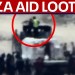 WATCH: Hamas loots Gaza aid, Israel says WATCH: Hamas loots Gaza aid, Israel says