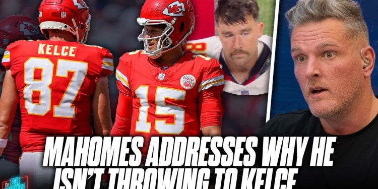 Patrick Mahomes Finally Explained Why He Isn’t Targeting Travis Kelce… | Pat McAfee Show Patrick Mahomes Finally Explained Why He Isn’t Targeting Travis Kelce… | Pat McAfee Show