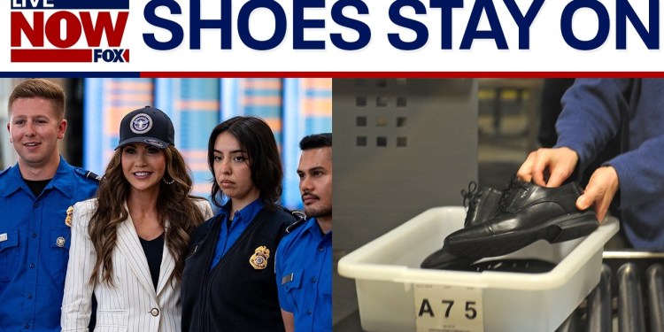 Sec. Kristi Noem announces end of TSA’s ‘shoe-off’ policy after almost 20 years Sec. Kristi Noem announces end of TSA’s ‘shoe-off’ policy after almost 20 years