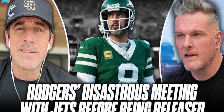 Aaron Rodgers Details Tense, Disastrous Meeting With Jets Before Being Released | Pat McAfee Show Aaron Rodgers Details Tense, Disastrous Meeting With Jets Before Being Released | Pat McAfee Show