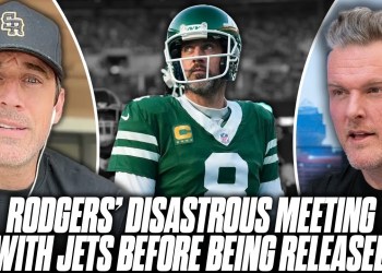 Aaron Rodgers Details Tense, Disastrous Meeting With Jets Before Being Released | Pat McAfee Show Aaron Rodgers Details Tense, Disastrous Meeting With Jets Before Being Released | Pat McAfee Show