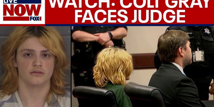 WATCH FULL: School shooting suspect, Colt Gray first court appearance | LiveNOW from FOX WATCH FULL: School shooting suspect, Colt Gray first court appearance | LiveNOW from FOX
