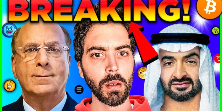 ABU DHABI & BLACKROCK HUGE BITCOIN NEWS! (7 CRYPTO COINS) ABU DHABI & BLACKROCK HUGE BITCOIN NEWS! (7 CRYPTO COINS)