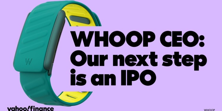 Whoop CEO after raising 5 million: Our next step is an IPO Whoop CEO after raising 5 million: Our next step is an IPO