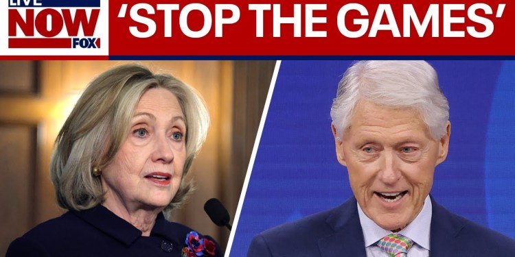 Clintons call for public hearing in Epstein probe Clintons call for public hearing in Epstein probe