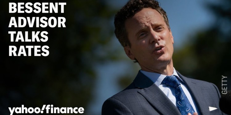 Why an adviser to Treasury Secretary Bessent expects rates to ‘come down significantly’ Why an adviser to Treasury Secretary Bessent expects rates to ‘come down significantly’