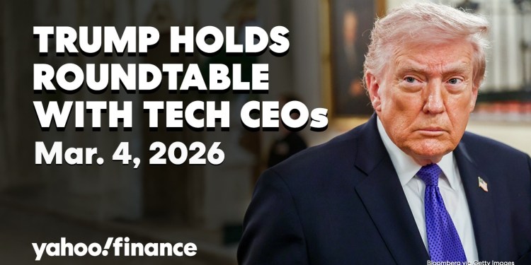 Trump hosts a round table with tech CEOs Trump hosts a round table with tech CEOs