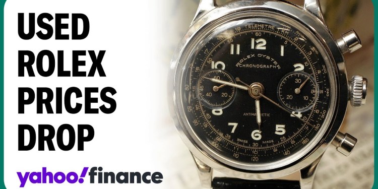 Rolex watches see prices slump in secondary markets Rolex watches see prices slump in secondary markets
