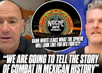 Dana White Reveals What The Sphere Will Look Like For UFC For The First Time?! | Pat McAfee Show Dana White Reveals What The Sphere Will Look Like For UFC For The First Time?! | Pat McAfee Show
