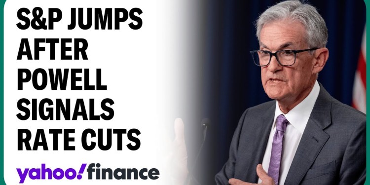 S&P 500 jumps after Powell says rate cuts are coming S&P 500 jumps after Powell says rate cuts are coming