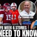 Top Stories You Need To Know Before College Football’s Week 6 Games | Anudder College Football Convo Top Stories You Need To Know Before College Football’s Week 6 Games | Anudder College Football Convo