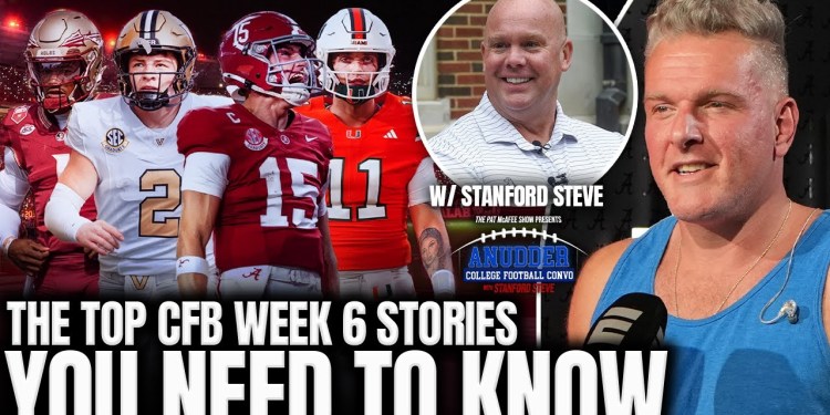 Top Stories You Need To Know Before College Football’s Week 6 Games | Anudder College Football Convo Top Stories You Need To Know Before College Football’s Week 6 Games | Anudder College Football Convo