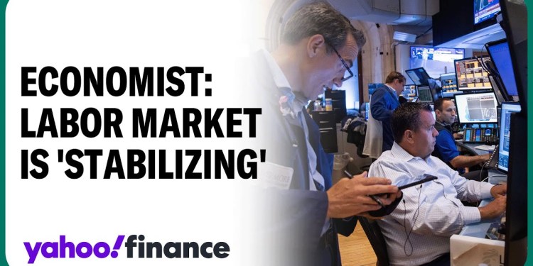 The US labor market is ‘stabilizing,’ economist says The US labor market is ‘stabilizing,’ economist says