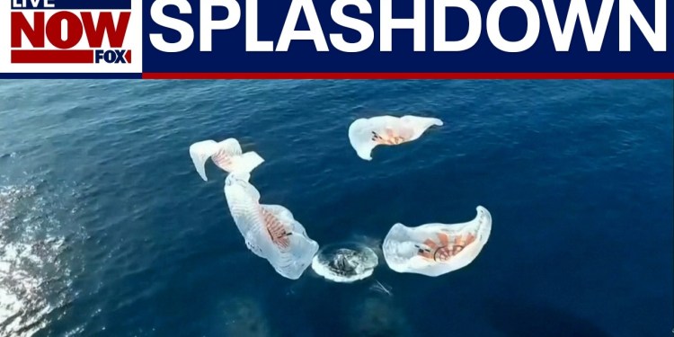 WATCH SPLASHDOWN: SpaceX FRAM 2 polar mission re-entry return WATCH SPLASHDOWN: SpaceX FRAM 2 polar mission re-entry return