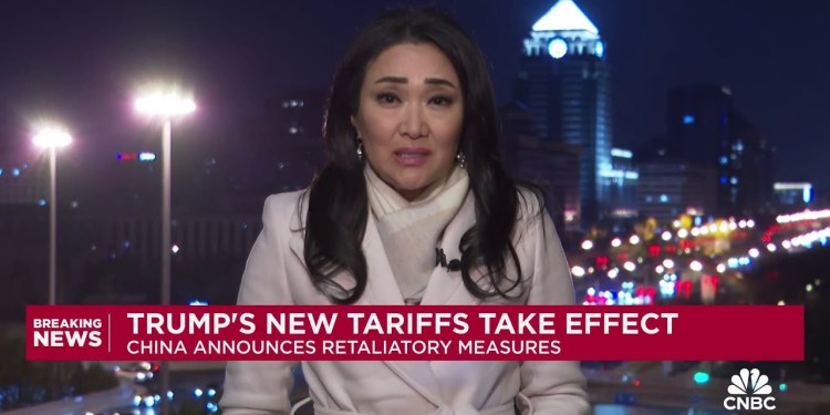 China announces retaliatory tariffs on the U.S. China announces retaliatory tariffs on the U.S.