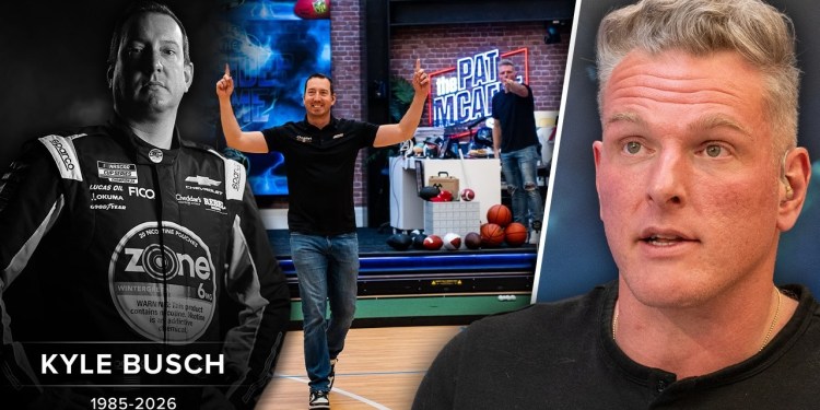 Pat McAfee Remembers His Friend Kyle Busch After His Passing Pat McAfee Remembers His Friend Kyle Busch After His Passing